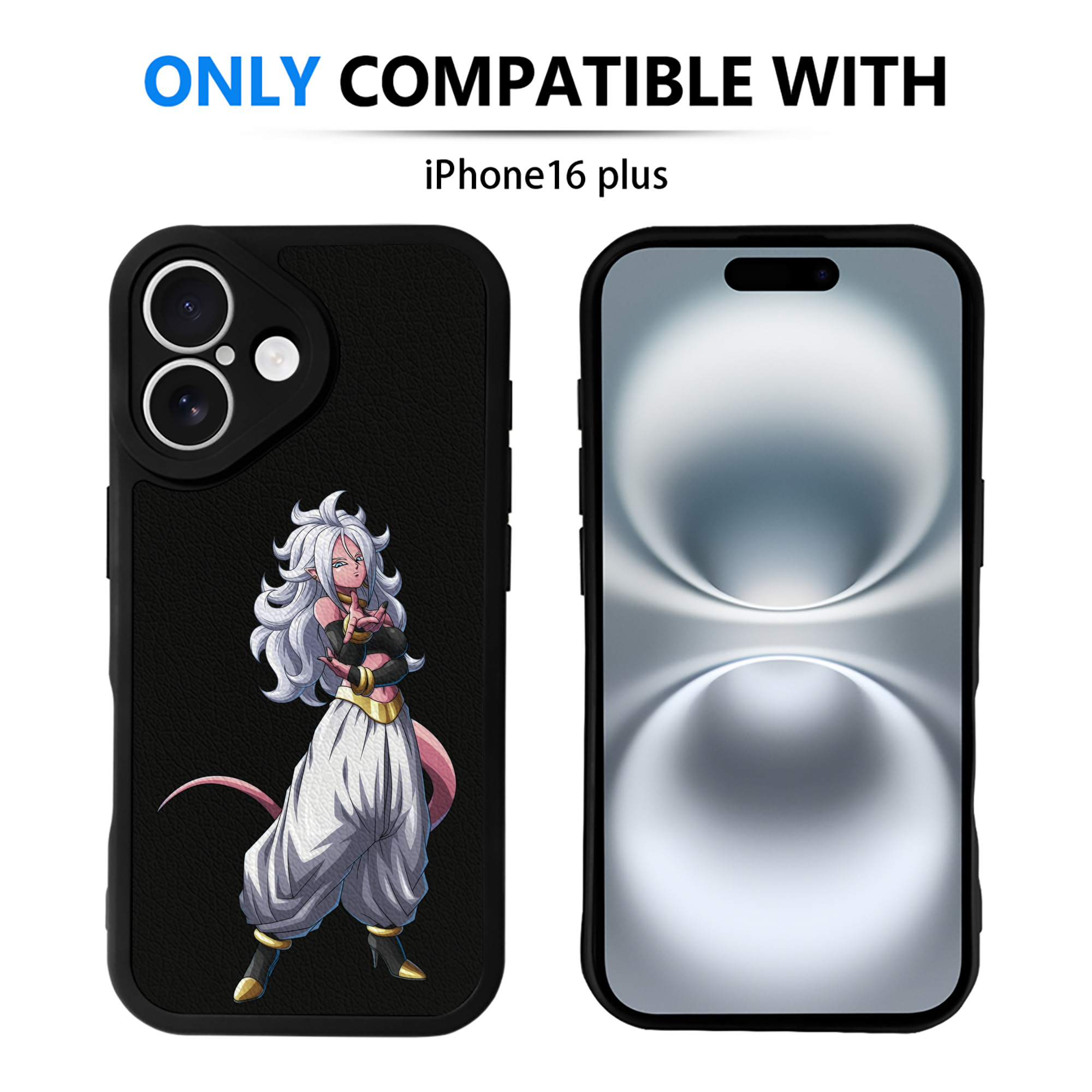 （画像用） ドラゴンボール DRAGON BALL 【iPhone 16シリーズ対応】シリコンスマホケース（レザー調） 材質：シリコン
